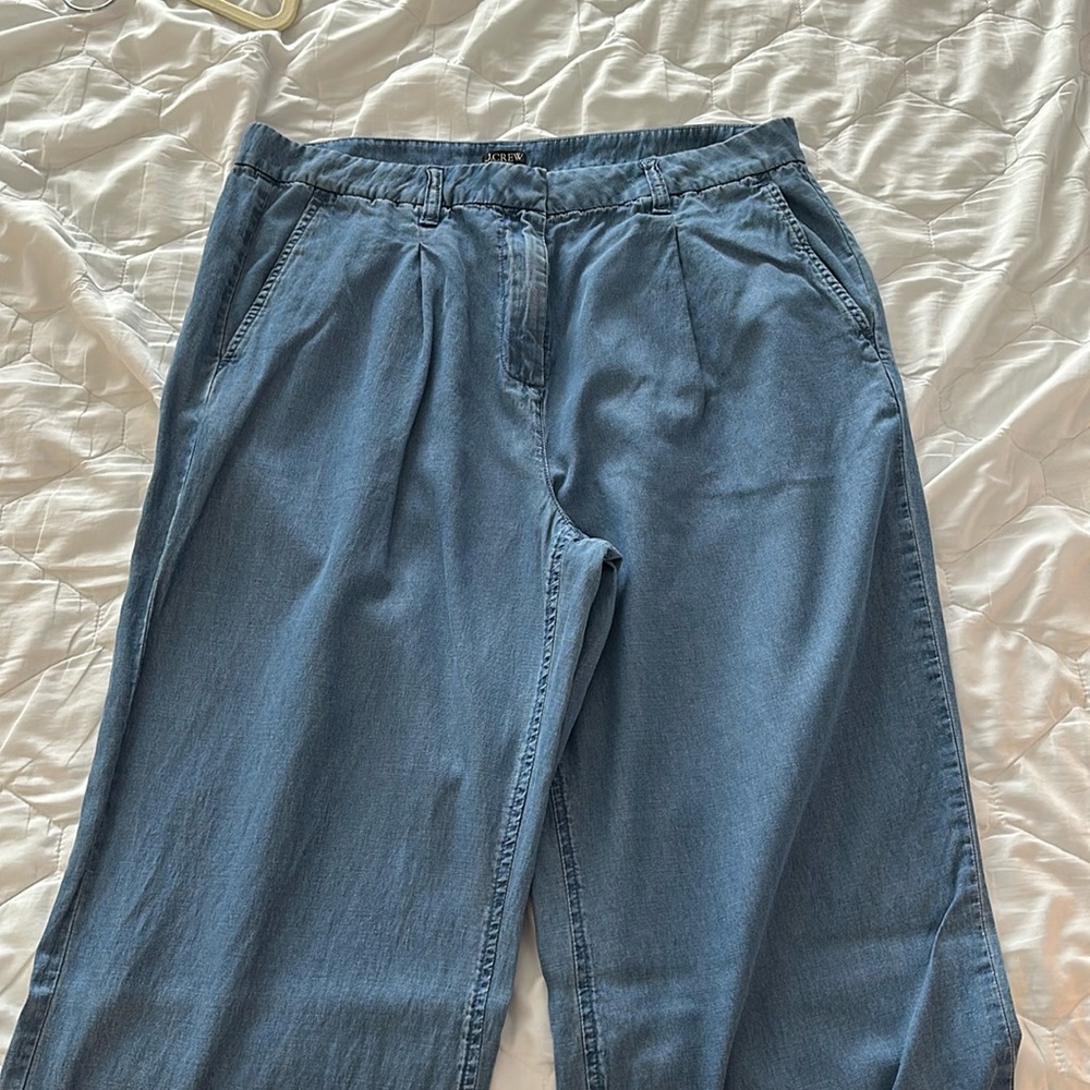 J Crew Trousers chambray